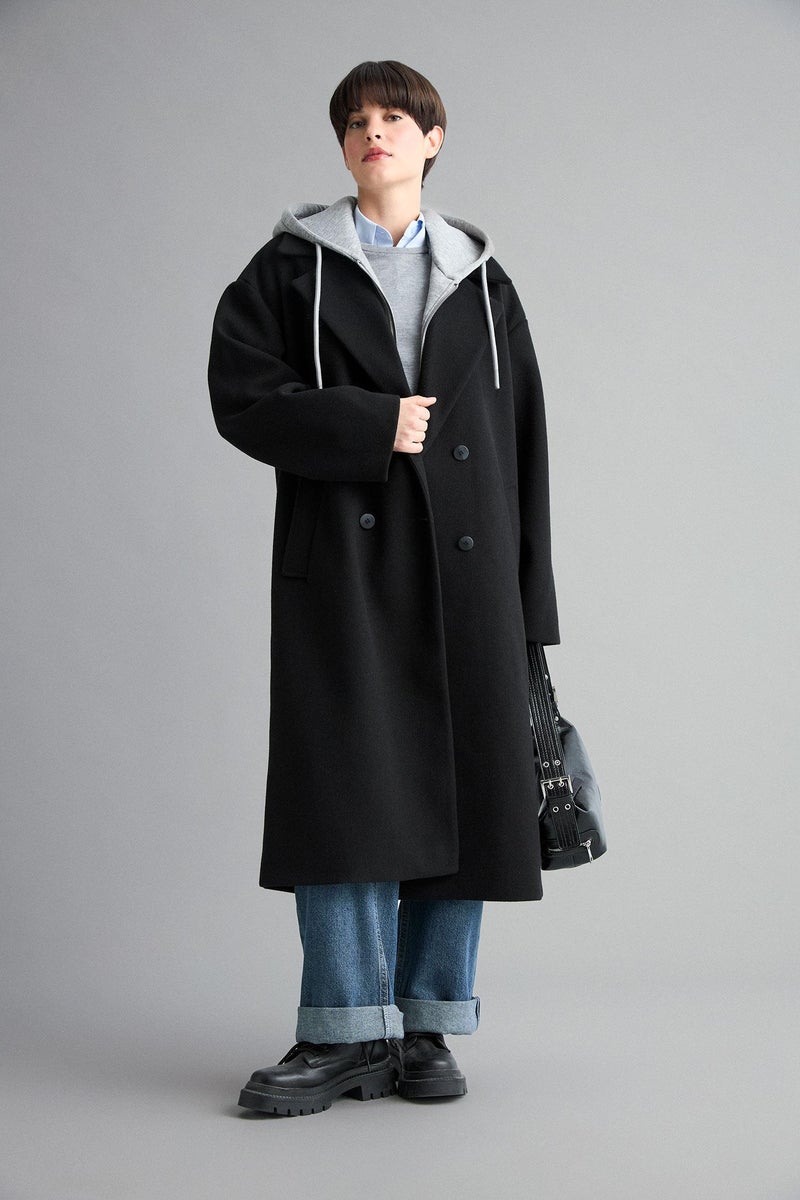 DeFacto Black Woman Regular Fit Cachet Casual - Image 1